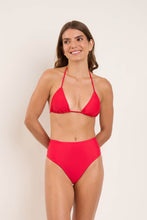 Load image into Gallery viewer, Model Front: Rio De Sol Bottom Bottom Rouge Hotpants
