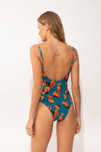 Load image into Gallery viewer, Model Back: Rio De Sol One-Piece Luma Hype