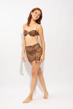 Load image into Gallery viewer, Image 07: Rio De Sol Beach Skirt Yaguara Mini Skirt Ruched