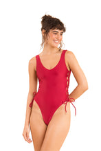 Load image into Gallery viewer, Model Front: Rio De Sol One-Piece Shimmer-Divino Zoe
