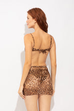 Load image into Gallery viewer, Model Back: Rio De Sol Beach Skirt Yaguara Mini Skirt Ruched