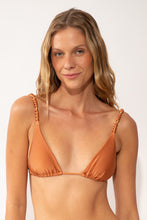 Load image into Gallery viewer, Gallery: Rio De Sol Top Top Shimmer-Nocciola Lia-Noa