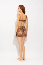 Load image into Gallery viewer, Image 09: Rio De Sol Beach Skirt Yaguara Mini Skirt Ruched