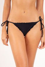 Load image into Gallery viewer, Gallery: Rio De Sol Bottom Bottom Malibu-Black Frufru