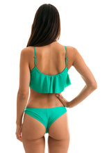 Load image into Gallery viewer, Model Back: Rio De Sol Bottom Bottom Bahamas Babado