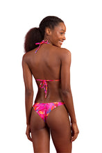 Load image into Gallery viewer, Model Back: Rio De Sol Bottom Bottom Flavors Cheeky-Tie
