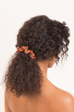 Load image into Gallery viewer, Model Front: Rio De Sol Hair Accessory Nocciola Scrunchie