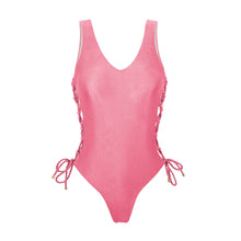 Load image into Gallery viewer, Product Front: Rio De Sol One-Piece Shimmer-Confetti Zoe