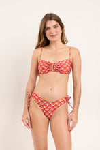 Load image into Gallery viewer, Model Front: Rio De Sol Top Top Floral-Scales Sara