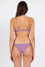 Load image into Gallery viewer, Model Back: Rio De Sol Top Top Shimmer-Harmonia Bandeau-Knot