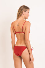 Load image into Gallery viewer, Model Back: Rio De Sol Top Top Shimmer-Liquor Tri-Fixo