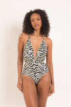 Load image into Gallery viewer, Image 04: Rio De Sol One-Piece Wild-Black New Vegas