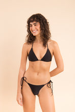 Load image into Gallery viewer, Model Front: Rio De Sol Top Top Shimmer-Black Tri-Inv
