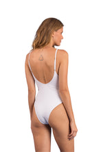 Load image into Gallery viewer, Model Back: Rio De Sol One-Piece Bora-White Hype
