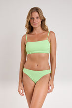 Load image into Gallery viewer, Model Front: Rio De Sol Set Set Sand-Menta Bandeau-Reto Nice-Fio
