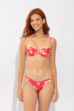 Load image into Gallery viewer, Model Front: Wednesday In Hawaii By Rio De Sol Bottom Bottom Pua-Guava Kai

