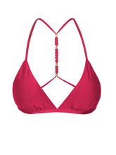 Load image into Gallery viewer, Product Front: Rio De Sol Top Top Shimmer-Desejo Tri-Fixo-Noa

