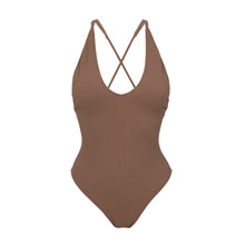 Load image into Gallery viewer, Product Front: Rio De Sol One-Piece Sand-Cappuccino Sunny
