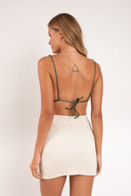 Load image into Gallery viewer, Model Back: Rio De Sol Beach Skirt Brisa-Offwhite Rubi Skirt
