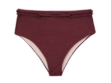 Load image into Gallery viewer, Product Front: Rio De Sol Bottom Bottom Barolo Hotpants
