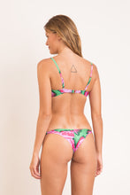 Load image into Gallery viewer, Model Back: Rio De Sol Bottom Bottom Parrots Cheeky-Crispy
