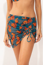 Load image into Gallery viewer, Gallery: Rio De Sol Beach Skirt Luma Mini Skirt Ruched
