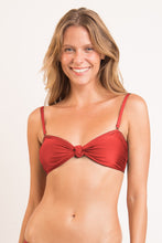 Load image into Gallery viewer, Gallery: Rio De Sol Top Top Shimmer-Liquor Bandeau-Joy
