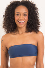 Load image into Gallery viewer, Gallery: Rio De Sol Top Top Navy Bandeau-Reto
