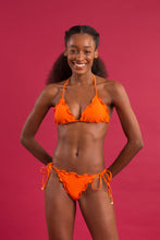 Load image into Gallery viewer, Image 10: Rio De Sol Set Set Dots-Orange Frufru-Comfy
