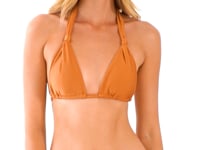 Load and play video in Gallery viewer, Video: Rio De Sol Top Top Shimmer-Nocciola Mel
