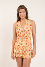 Load image into Gallery viewer, Image 05: Rio De Sol Mini Dress Mosaico Low Cut Dress
