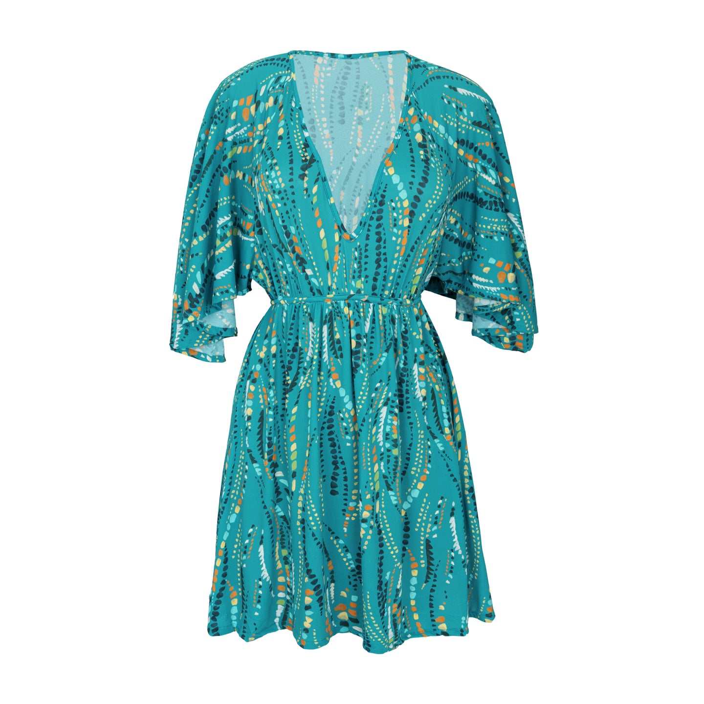 Product Front: Rio De Sol Mini Dress Rain Mini Dress