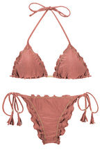 Load image into Gallery viewer, Product Front: Rio De Sol Set Set Shimmer-Copper Frufru
