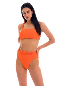 Model Front: Rio De Sol Top Top St-Tpz-Tangerina Reto