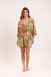 Model Front: Rio De Sol Kaftans / Cover Ups Tropical Kaftan Bel